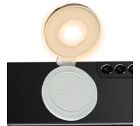 Lampe à selfie pour téléphone, LED magnétique, lampe de remplissage réglable avec rotation à 360 degrés, fixation miroir, outil de maquillage pour vlogging, conférences, photographie, événements en