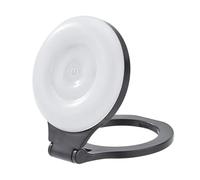Lampe à selfie pour téléphone - Lumière pour téléphone, clip sur selfie, petite lampe de remplissage pour diffusion en direct, remplissage magnétique rechargeable pour vidéoconférence, selfie et