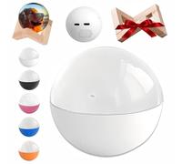 Lampe à sphère à mémoire de forme vidéo, 6,9 cm, boules de cristal vidéo 3D personnalisées, lecteur vidéo boule de cristal avec téléchargement de vidéos et photos personnalisées, cadeau pour