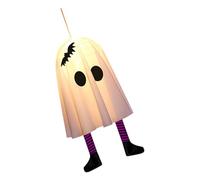 Lampe à suspendre flottante en tissu doux pour Halloween avec LED économe en énergie pour intérieur ou extérieur