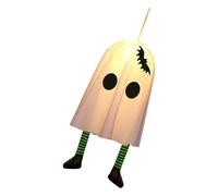 Lampe à suspendre flottante en tissu doux pour Halloween avec LED économe en énergie pour intérieur ou extérieur