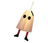 Lampe à suspendre flottante en tissu doux pour Halloween avec LED économe en énergie pour intérieur ou extérieur