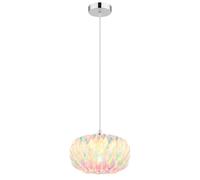 Lampe à suspendre Lampe de salon réglable en hauteur Argent Métal H 120 cm