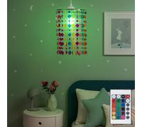 Lampe À Suspendre LED Pour Enfants RGB Avec Télécommande En Cristal Dimmer