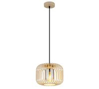 Lampe à suspendre sable lampe de salon lampe à suspendre fumée verre lampe de cuisine grille rétro, métal verre, 1x LED 7W 806Lm blanc chaud, DxH 28x120 cm
