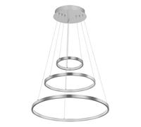 Lampe à suspendre Salle de séjour LED Lampe à suspendre Ring Table de salle à manger à hauteur réglable, 1x LED 1x 57 Watt 1x 2200 lm, DxH 51x120 cm, Table de salle à manger