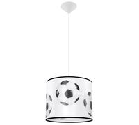 Sollux Lighting Suspension Piłka SL.1424 - E27 1x15 W Blanc-Noir