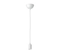 ledscom.de Suspension/lampe à suspendre DORI, blanc mat, 1x E27 max. 60W