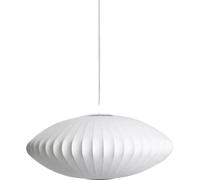 Lampe à suspension en soie, suspension à câble, abat-jour blanc, style japonais, 40CM, pas d'ampoule