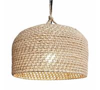 Lampe À Suspension Japonaise Abat-jour Tissé En Rotin, Lanterne Antique Éclairage Domestique En Rotin Et Osier Country Panier Creux Naturel Silent Wind Plafonnier Pour Chambre À Coucher, Salon YANZHAO
