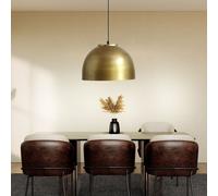 Lampe à suspension lampe de cuisine lampe suspendue vieux laiton rétro lampe de salon D 18 cm