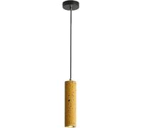 Lampe à Suspension Moderne en Ciment pour Comptoir de Bar Îlot de Cuisine de Style Industriel Nordique Lampe Suspendue en Terrazzo Lustre Rétro en Ciment pour Salle à Manger Bar Café Ou Chambre à Co