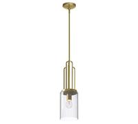 Lampe à Suspension Plafonnier Lumière pour Salle à Manger Laiton Acier L 17,8 CM