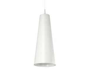 Lampe à suspension salon salle à manger éclairage de table plafonnier textile suspension spot blanc 1117102