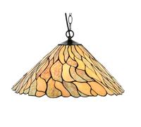 Lampe à Suspension Tiffany-style Jade 3x E-27 - Art Deco Trade