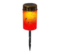 Lampe à thé décorative - Lampe de cimetière à LED, éclairage extérieur pour jardin et automne | Décorations lumineuses pour fête, chemin de cimetière, arrière et atmosphère sereine