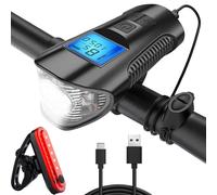 Lampe à vélo de batterie avec un compteur de vitesse + lumière arrière