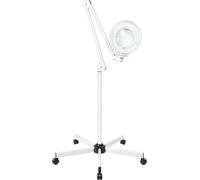 Lampe à verre grossissant, grossissement 5-8X, lumière LED claire, BLANC, 8X