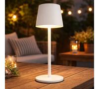 Lampe de table lampe de salon lampe de salon variateur tactile batterie USB LED blanche H 28 cm