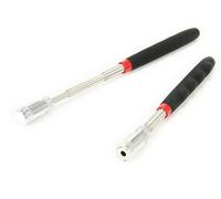 Lampe Aimant téléscopique "taille stylo" ramasse boules de pétanque