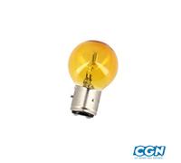 LAMPE/AMPOULE 6V 25/25W PROJECTEUR JAUNE (BA21D) - 3663829365834