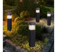Lampe Ampoule à Enficher Solarleuchte Luminaires de Jardin LED Balcon Gris 4x