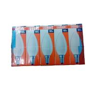 Lampe Ampoule Candela LAMAPADA OLIVA CLAS B FR OSRAM 60W 230V E14, 10 Pièces