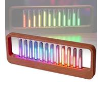 Lampe analyseur de spectre audio, affichage RVB avec 12 tubes Nixie, 7 modes prédéfinis, décoration de bureau créative alimentée par USB