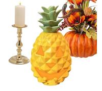 Lampe ananas - Décoration festive d'automne pour cour, chambre, salon, table, plage, extérieur, intérieur, fête | Veilleuse, décoration d'intérieur chaleureuse et saisonnière, la