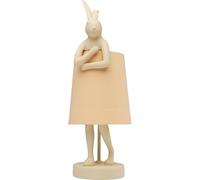 Lampe Animal lapin 50cm beige et pêche Kare Design