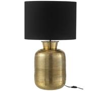 Lampe Anneaux Aluminium Or 31x31x45cm