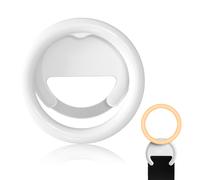 Lampe annulaire LED rechargeable, luminosité réglable pour un éclairage optimal, mini lampe portable et légère idéale pour une utilisation