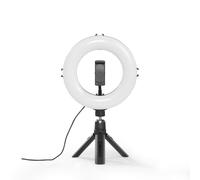 Lampe annulaire LED "SpotLight Smart 80 II", ensemble pour smartphone