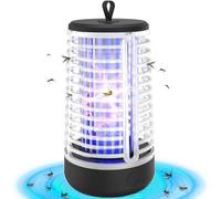 Lampe Anti Moustique, 20W 2000V Électrique Anti Moustique, Tueur d'Insectes Électrique,Sûr et Efficace pour Camping Intérieur Extérieur Jardin Terrasse