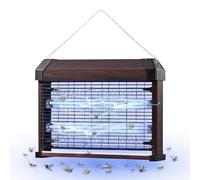 Lampe Anti Moustique - 20W UV Haute Efficacité Tue Mouche Electrique, Silencieuse et Sans Danger pour Personnes et Animaux, Basse Consommation, Couverture Jusqu’à 80 m² pour Maison et Usage Commercial