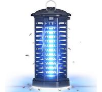 Lampe Anti Moustique 4200V Appareil Mouche 15W Tueur Electrique IPX4 avec Éclairage LED Lutte Contre Moustiques Mouches et Autres Insectes