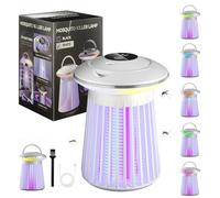 Lampe anti Moustique Interieur,produit anti Moustique de Fonction de Veilleuse Supplémentaire, Interieur et Appareil anti Moustique Exterieur,Lampe UV anti Moustique pour Chambres,Chambres D’enfants