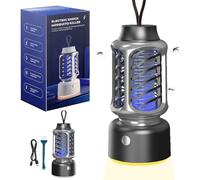 Lampe anti moustique interieur,Trois modes d’éclairage appareil moustique, produit anti moustique,clairage et lampe uv anti moustique mode 2-en-1, peut être suspendu,Pour l’intérieur, le camping,etc