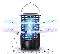 Lampe Anti Moustique, Lampe Anti Mouche, Anti-Mouches, 2000V UV Tueur d'Insectes Électrique Étanche Anti Insectes Répulsif Efficace Anti-Moustique Portable pour l'intérieur et l'extérieur (C-1)