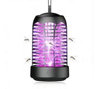 Lampe Anti Moustique, Lampe Anti Mouche Tueur d'Insectes Électrique Étanche Anti Insectes Répulsif Efficace Portée 140m² pour Intérieur et Extérieur