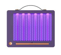 Lampe anti-moustique - Roame - 2000ma leurre anti-moustique à lumière violette grille dense lampe anti-moustique pour la maison