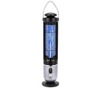 Lampe Anti Moustique, Tue Mouche Electrique, piege Moustique Exterieur Rechargeable, 360 ° UV Tueur d'Insectes, Sûr et Efficace, Anti Mouche Attrape Portable pour Chambre, Cuisine, Entrepôt, Gardin