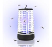 Lampe Anti Moustique Ultrason, Tue Mouche Electrique 2000V, 395nm Appareil Anti Moustique Batterie et Rechargeable USB Camping/Interieur pour Anti Moustique, Anti Mouche, Anti Insectes (1 PCS)