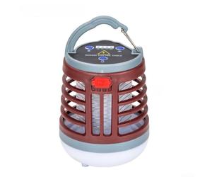 Lampe Anti-Moustique USB 360° Choc Électrique 800V(Brown) | Grille 800V, choc pour instantané, produits chimiques, sûr pour enfants, élimination rapide