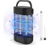 Lampe Anti Moustique, UV Tue Mouche Eléctrique Efficace Portée 60m²,14W Anti Insecte Moucheron Mite Intérieur Extérieur,Piège à Moustique pour Jardin Terrasse Chambre Maison Cuisine