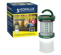 Lampe anti-moustiques - EDIALUX - LED UV - Portable - Étanche - Rechargeable USB