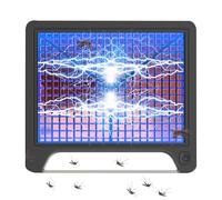 Lampe Anti-moustiques Électrique, Destructeur d'insectes avec Éclairage LED Lampe pour Maison Cuisine Bureau, pour Insectes, Moustiques, Mouches, Anti Mouche, Moustiquaire Électrique avec Lumière