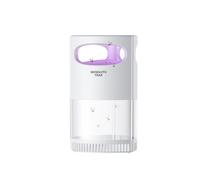Lampe Anti-moustiques électrique Rechargeable, Portable et Ultra-silencieuse pour intérieur et extérieur, avec Design à Flux d'air Vortex et visibilité du réservoir. (Blanc-1)