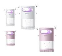 Lampe Anti-moustiques électrique Rechargeable, Portable et Ultra-silencieuse pour intérieur et extérieur, avec Design à Flux d'air Vortex et visibilité du réservoir. (Mix-2)
