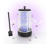 Lampe Anti-Moustiques électronique,360 ° UV Tueur d'Insectes Anti Moustique Electrique,Illumine et tue les insectes volants, 2500 V UV dernier modèle Tue les moustiques électriques,pour Maison Patio